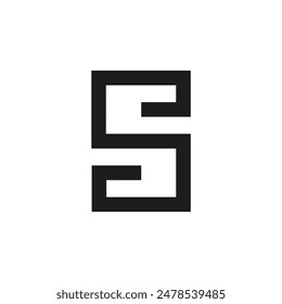 S logo with modern style.