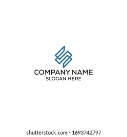 El logotipo de S y S es simple y abstracto