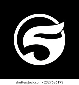 s logo simple elegant good luck logo for the company and will increase statistics