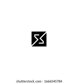 logo de la serie S, simple y moderno