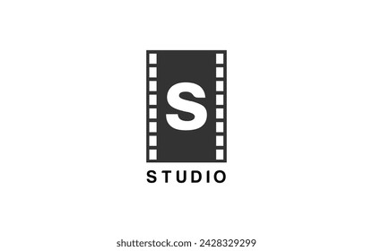 s logo studio film audio video symbol cine