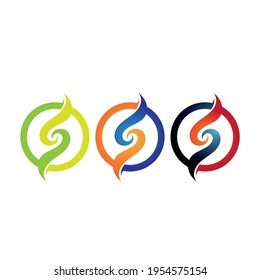 S logo and symbol vector business app