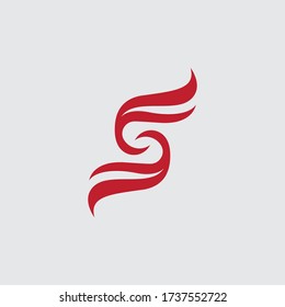 S-Logo und Symbol-Vektor-Bild