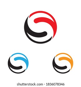 S logo and symbol vector image