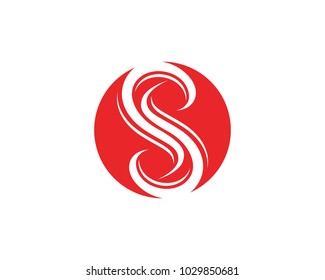 S logo and symbols template vector icons
