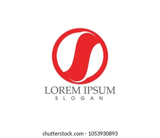 S logo and symbols template vector icons
