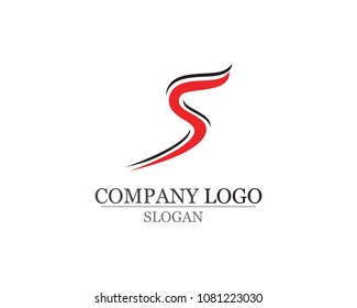 S logo and symbols template vector icons