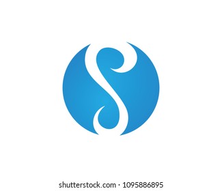 S logo and symbols template vector icons
