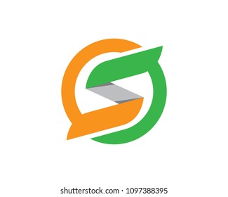 S logo and symbols template vector icons
