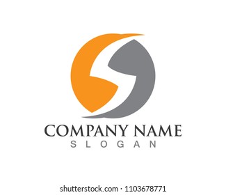 S logo and symbols template vector icons
