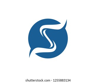 S logo and symbols template vector icons