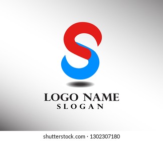 S logo and symbols template vector icons