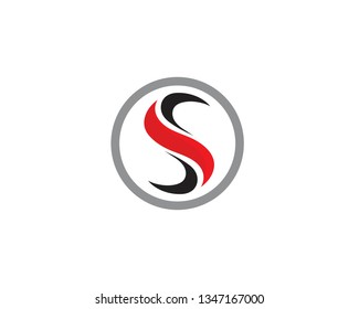 S logo and symbols template vector icons

