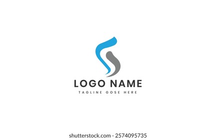 s logo template with abstract