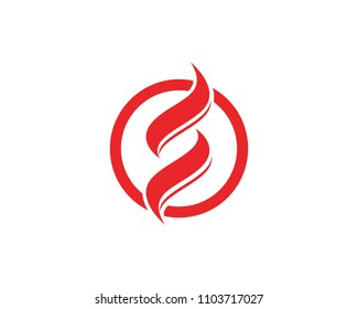 S logo and template vector icons