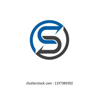Business Corporate Letter S Logo Design Stock Vector (Royalty Free ...