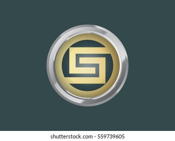 S logo vector icon