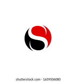 S logo vector icon download template