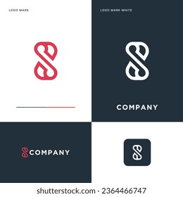 S Logo Vector Icon Illustration Design