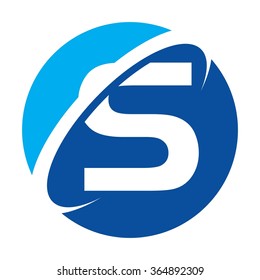 s logo vector with swoosh.