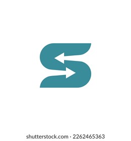 s Logos in Richtung rechts und links Symboldesign, Grafik, Minimalist.logo