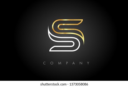 S Logo.S Letter Icon Design Vector Illustration.