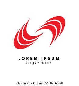 S Logo.S Letter Icon Design Vector Illustration.
