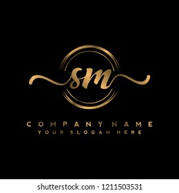 5,357 Sm monogram Images, Stock Photos & Vectors | Shutterstock