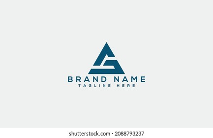 Als modernes Logo für kreative Buchstaben Symbol einzigartig Business Template