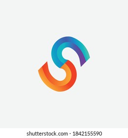 logotipo moderno, degradado, diseño del logotipo, concepto del logotipo, logotipo