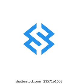 s modern logosymbol in the shape of a triangle