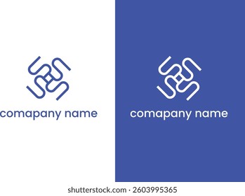 S monogram logo, Modern S , Minimal S, Luxury Logo