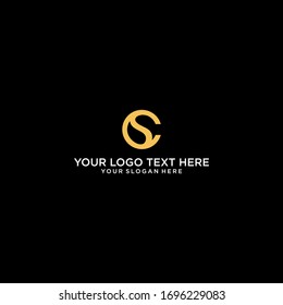 S Monogram logo Simple, abstract, luxurious, and easy to remember.
