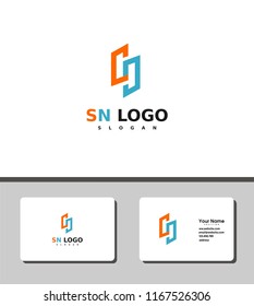 S and N logo