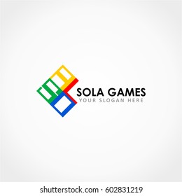 S O L A Games Station Logo