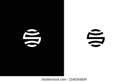 S, SO or OS initial logo template for bussiness company