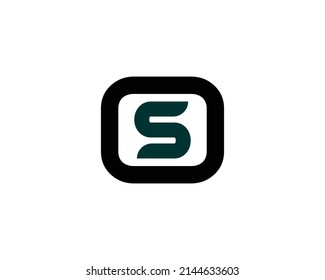 S OS SO logo design vector template