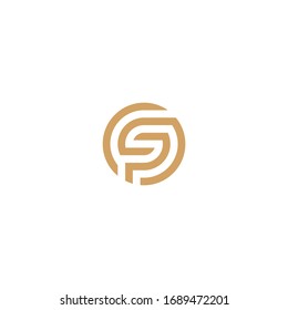 The S and P logos are elegant and simple