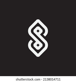 S or PDS PSD SDP monogram design logo template.