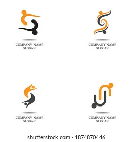 S people logo community vector