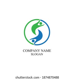 S people logo community vector