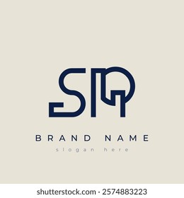 S and R logo design. SR abstract Letters Logo Monogram. This logo design is the process of creating a visual symbol that represents a brand, company, or individual.