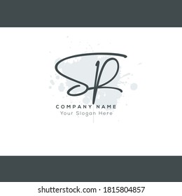  S R SR Initial based logo Letter Symbol Modern and abstract icon design concept. Initial based Vector template. Symbol for Corporate Business Company Identity.