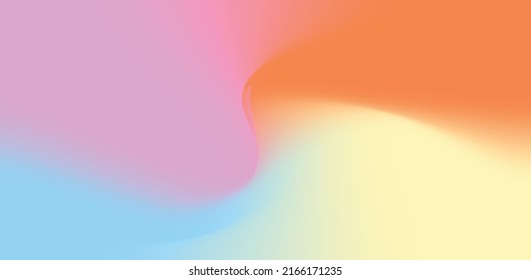 s rectangular shape with combination color of purple yellow blue orange abstract background gradiend