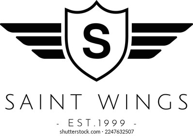 S Saint wings est editable file 