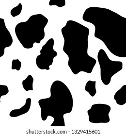 S Seamless Background Cow Spots Horizontal Stock Vector (Royalty Free ...