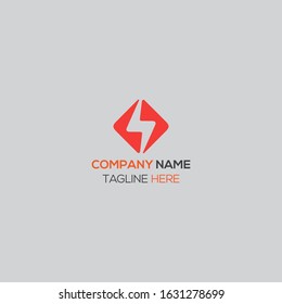 s shape modern logo design