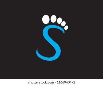 S Shoe Logo Design Stock Vector (Royalty Free) 1166940472 | Shutterstock