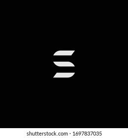 S single letter designs for logo and icons