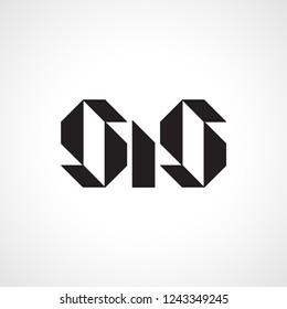 s i s sis black initial logo